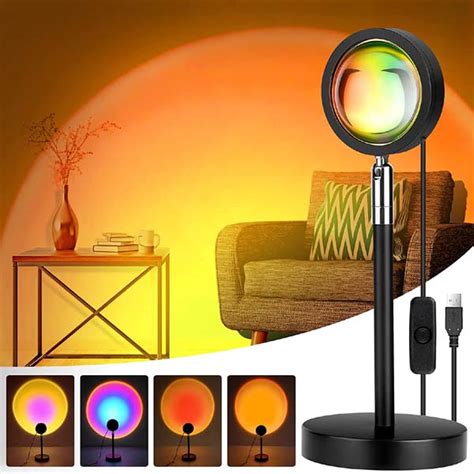 Sunset Lamp Projector Rainbow Light 10W Price in Bangladesh