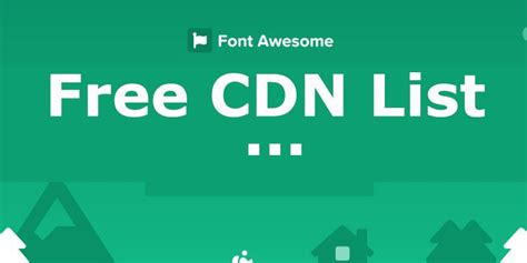 2020 List of Latest Working Free CDN of Font Awesome CSS and Fonts | ExamTray