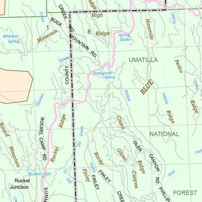 Umatilla County Sheet 2 Map by Avenza Systems Inc. | Avenza Maps