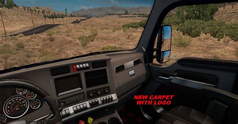 Kenworth T680 Truck Interior (3) - American Truck Simulator mod | ATS mod