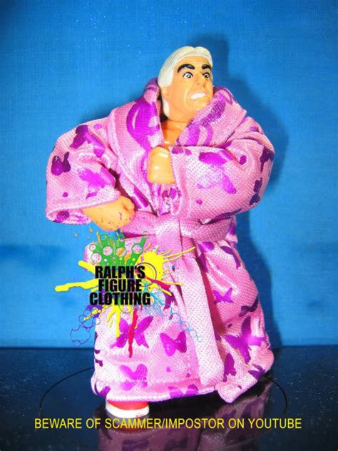 Hasbro Ric Flair Pink Robe – Ralph's Figure Clothing