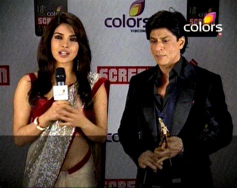 Chuichali: Priyanka Chopra and Shahrukh Khan at 18th Annual Colors ...