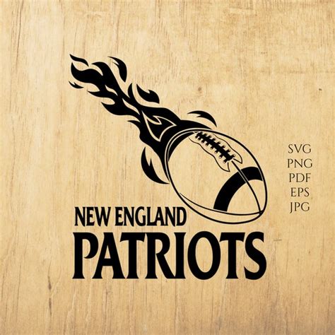 New England Football Patriots SVG Vector Digital Design Wall - Etsy