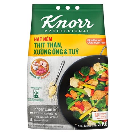 Knorr Hạt Nêm Từ Thịt 3kg