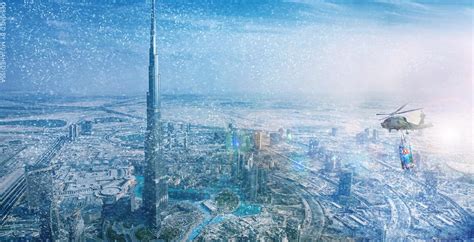 Snow storm in Dubai with XL by mujahed188 on DeviantArt