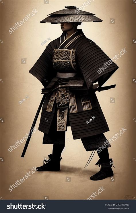 Samurai Concept Art Traditional Fantasy Full Stock Illustration 2203831911 | Shutterstock