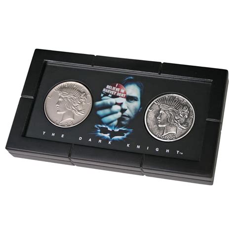 Buy The Noble Collection DC The Dark Knight Harvey Dent & Two-Face Coin Set - 6in (15.5cm ...