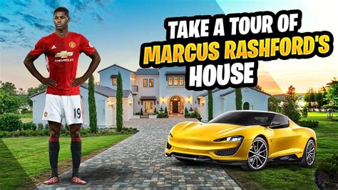 Take a Tour of Marcus Rashford's House | Manchester United Players ...