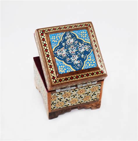 Inlaid Box Perfect Khatam Product, Khatam Kari Wooden, Jewelry Box K563 - Etsy Canada