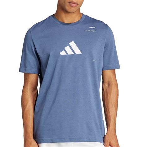 adidas Logo Graphic Men's Tennis Tee Prelovedink