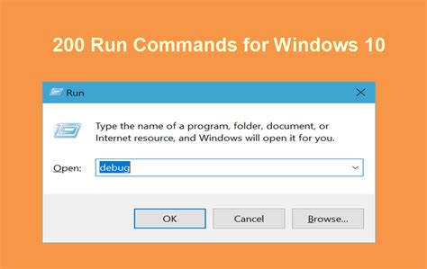 200 Run Commands for Windows 10 / 11 – WebNots