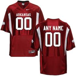 Nike Arkansas Razorbacks Custom Football Jersey - Cardinal - Unique ...