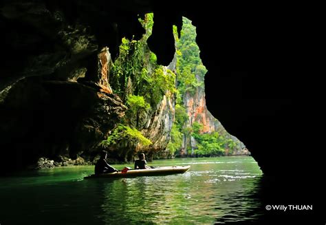 Kayaking Phang Nga Bay Hidden Places, Oh The Places Youll Go, Canoe, Kayaking, The Good Place ...