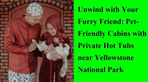 Unwind With Your Furry Friend: Pet-Friendly Cabins With Private Hot Tubs Near Yellowstone ...