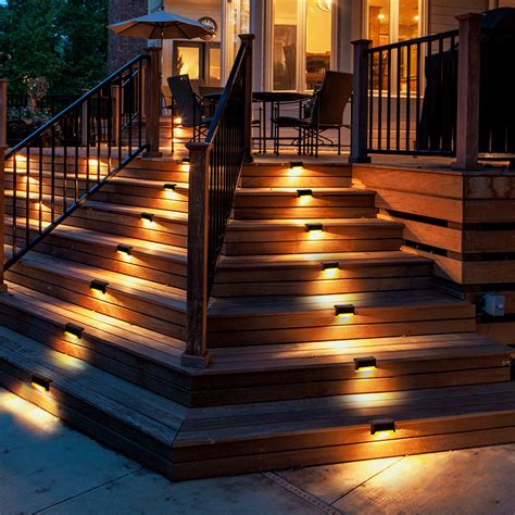 Designed in the USA, the Solar LED Stair Light by Boundery is built to last, and perfect for ...