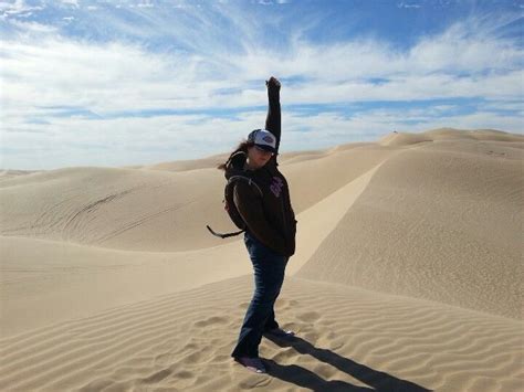 Hiking across the Imperial Sand Dunes in CALIFORNIA THROUGH ARIZONA ...