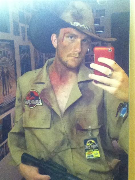 My Jurassic Park Ranger costume :) clever girl! - CrystalShip