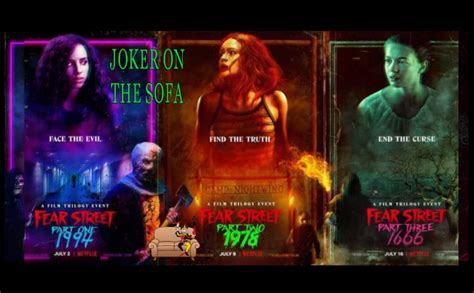 Fear Street Trilogy (1994, 1978, 1666): A Nice Variety of Horror – Netflix Review – The Joker On ...