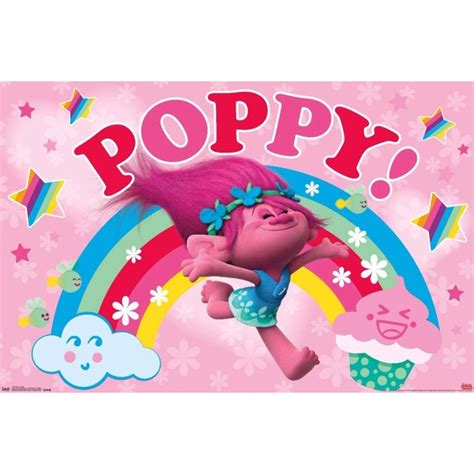 DreamWorks Trolls - Poppy Poster - Walmart.com - Walmart.com