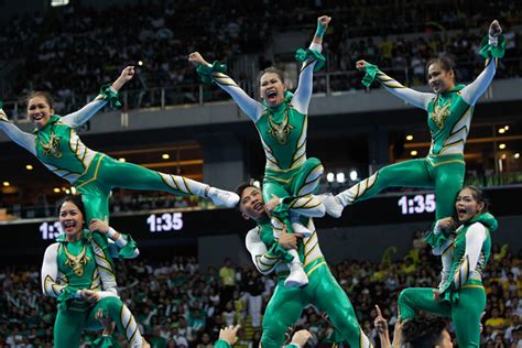 IN PHOTOS: Cheers, stunts, pyramids at the UAAP Cheerdance Competition