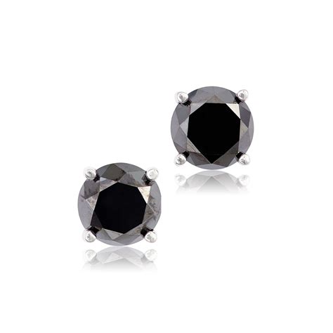 Black Diamond Earrings 14K, 1 ctw. | Ben Bridge Jeweler