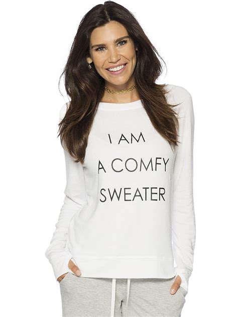 I am a Comfy Sweater Oversized Comfy Top | Comfy sweaters, Comfy ...