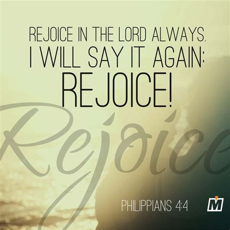Rejoice in the Lord always. #inspiration #Bible #joy #verses #quotes | Inspirational verses ...