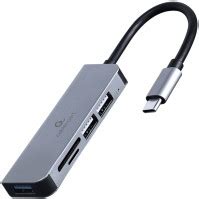 Cablexpert UHB-CM-CRU3P1U2P2-01 - buy card Reader / USB Hub: prices, reviews, specifications ...