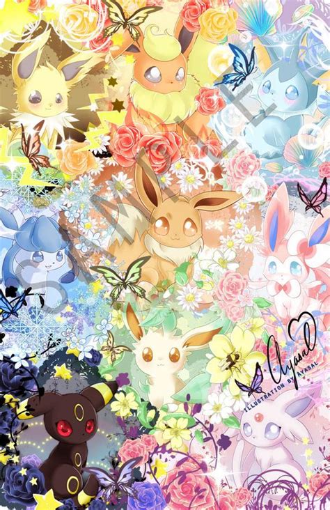 Cute Eeveelutions Wallpaper