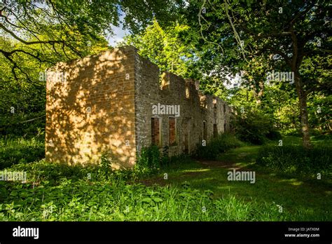 tyneham ghost village dorset Stock Photo - Alamy