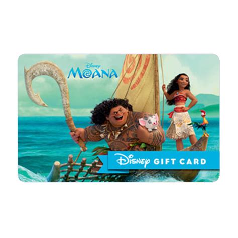 Disney Collectible Gift Card - Moana - Moana and Maui