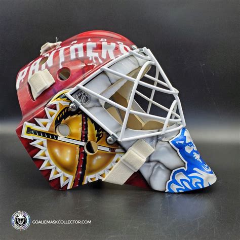 Sergei Bobrovsky Goalie Mask Unsigned 2020 Florida – Goalie Mask Collector