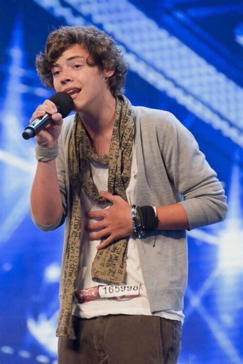 Harry's X Factor audition | Harry styles 2010, Beautiful one direction ...