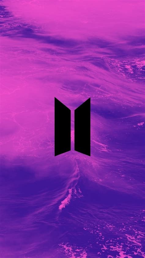 free download | Bts Purple Aesthetic, bts logo, bts, logo, army, HD ...