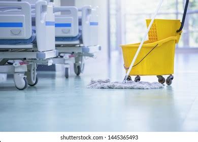 Cleaning Patient Room Modern Hospital Cleaner Stock Photo (Edit Now ...