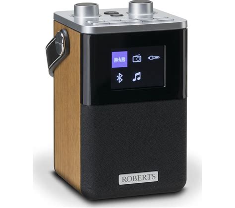 ROBERTS Blutune T2 Portable DAB+/FM Bluetooth Radio - Black Fast Delivery | Currysie