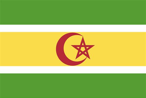 The North African Republic. : r/vexillology