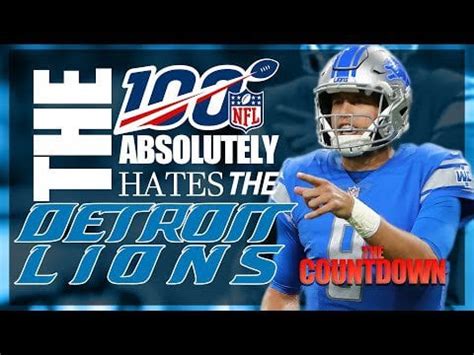 The NFL hates the Detroit Lions : detroitlions