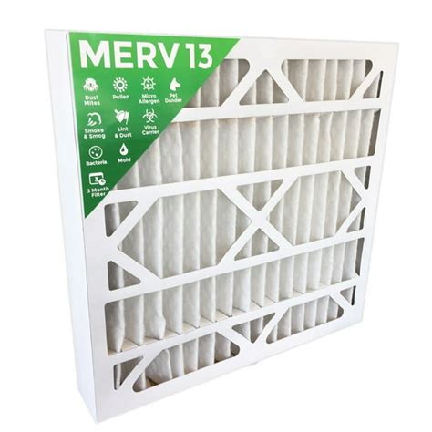 20x25x4 MERV 13 ( MPR 2200 ) AC Furnace 4" Inch Air Filters. 6 Pack ...