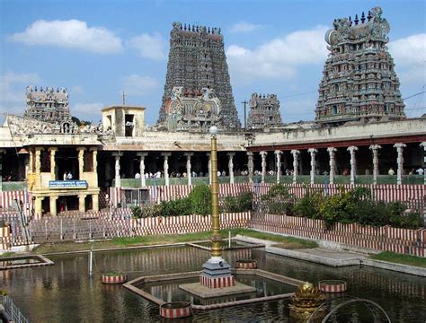 Temple de Mînâkshî — Wikipédia | Madurai, Hindu temple, Temple pictures