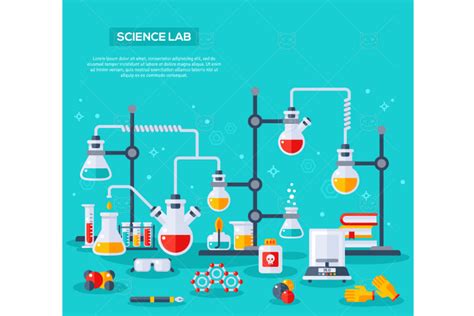 Science banner | Pre-Designed Illustrator Graphics ~ Creative Market