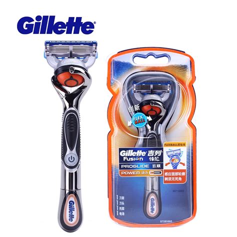 Genuine Gillette Fusion Proglide Power Razors Men Gift Flexball ...