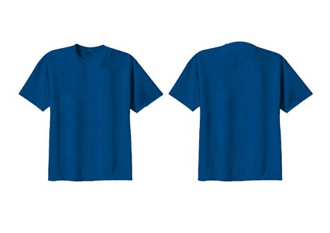 Blue T Shirt Template - ClipArt Best