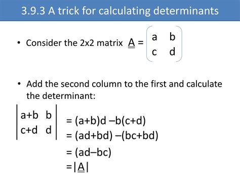 Determinant Of 2X2 Matrix : Determinant of 3x3 matrix - YouTube - The ...