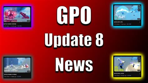 [GPO] Update 8 News! - YouTube