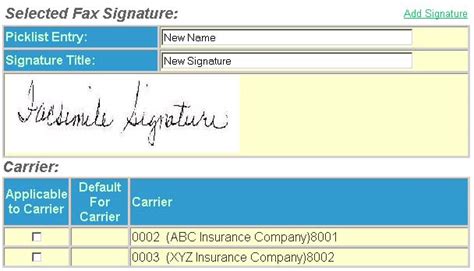 Facsimile Signatures Help