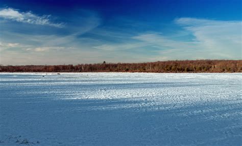 Free picture: ice, snow, winter, cold, blue sky, lake, water, landscape, nature