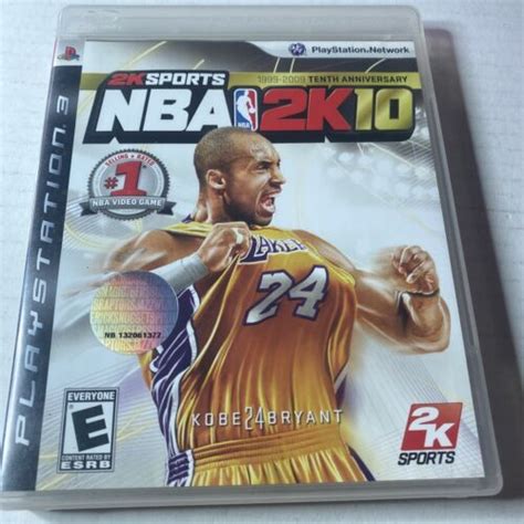 NBA 2K10 (Sony PlayStation 3, 2009) 710425376382 | eBay