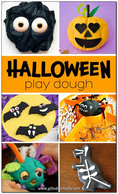 Take play dough time from "blah" to "rah" with these fun Halloween play dough ideas! - Gift of ...