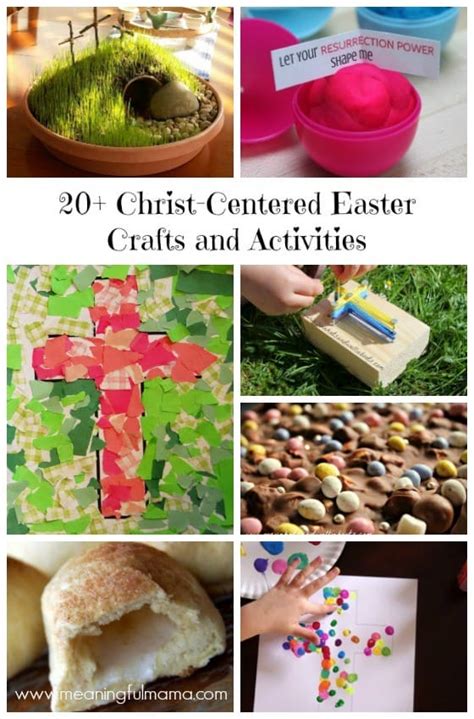 20+ Christ- Centered Easter Crafts and Activities for Kids